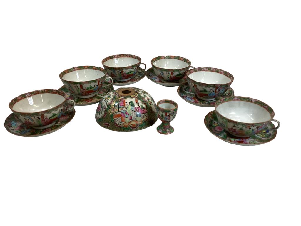 Rose Mandarin Famille Porcelain (1 of 5)