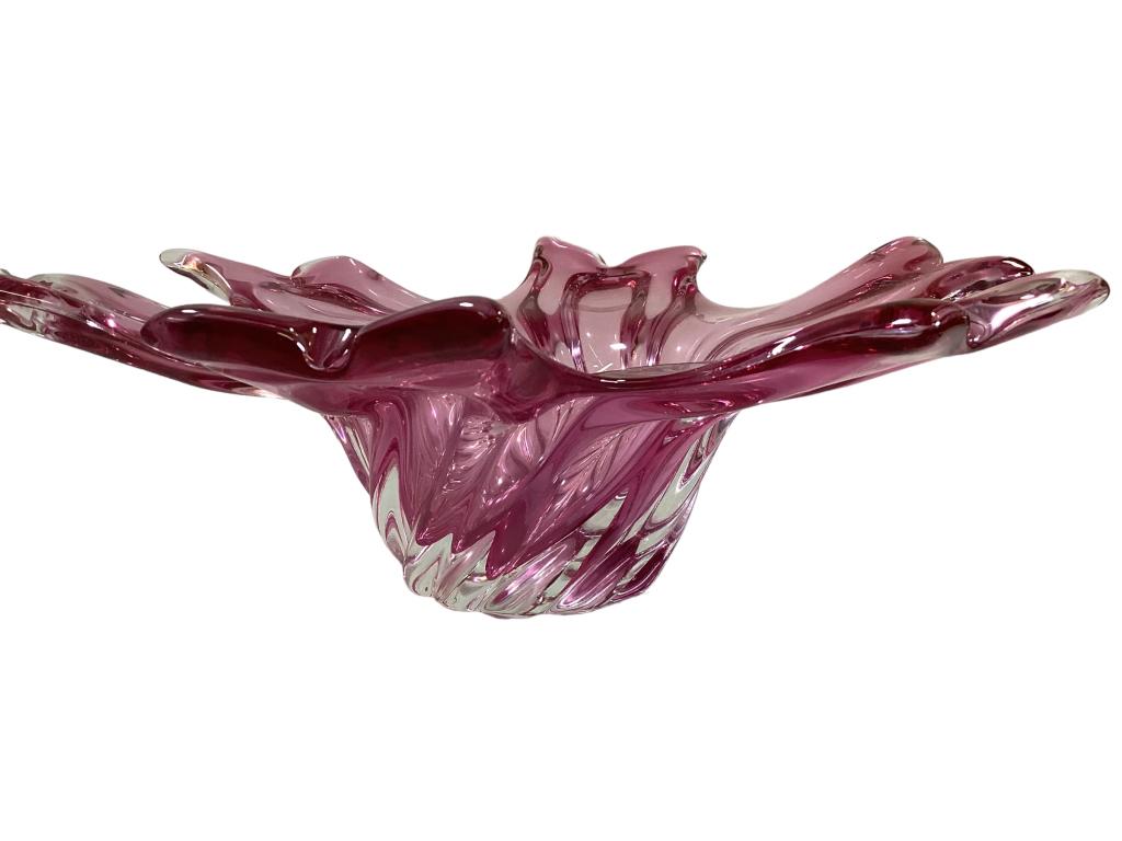 Bohemian  Art Glass Bowl (1 of 4)
