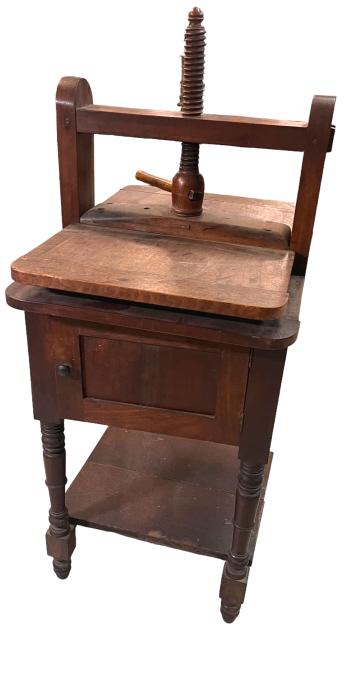 Walnut Book Press Stand (1 of 5)