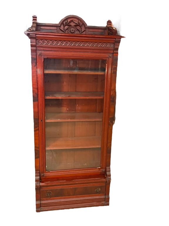 Flame Mahogany Bookcase (1 of 4)