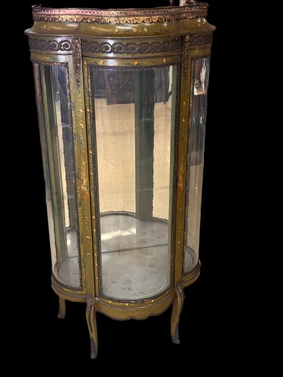 Lacquered Rococo Italian Vitrine (1 of 4)