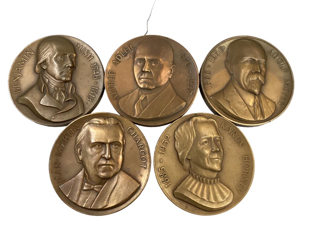 5 Bronze Collector Seriers Medals (1 of 6)