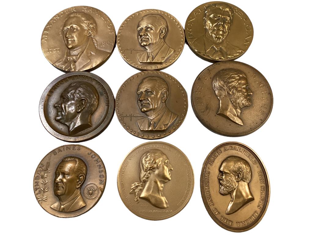9 Bronze Presidential  Medals (1 of 8)