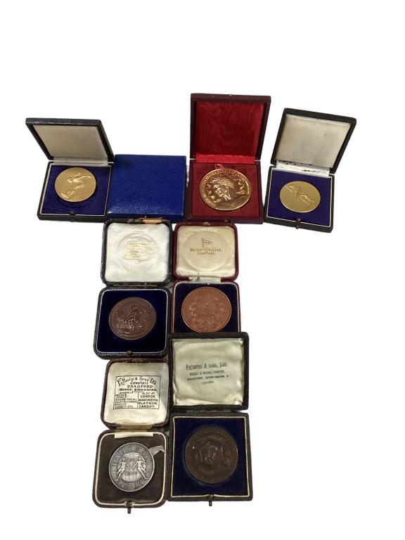 Eight Cased Medals (1 of 8)