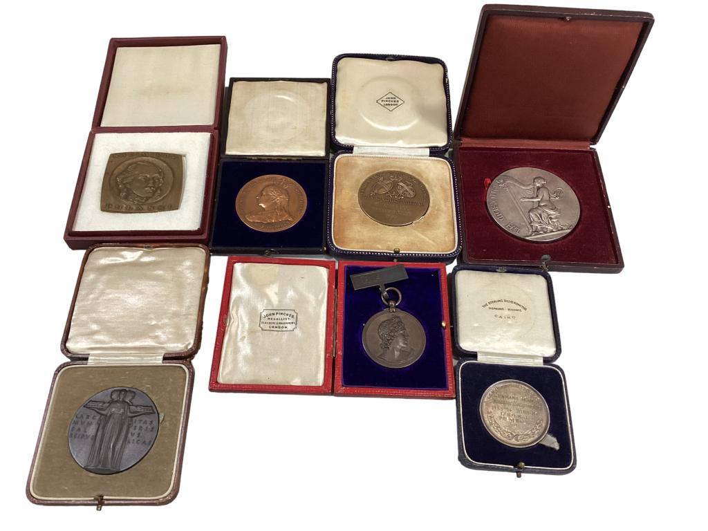 Seven Cased Medals, Most  European (1 of 10)