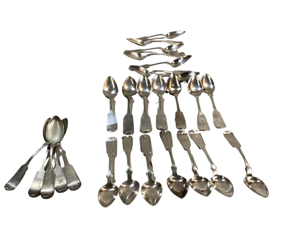 26 Coin Silver  Spoons (1 of 5)