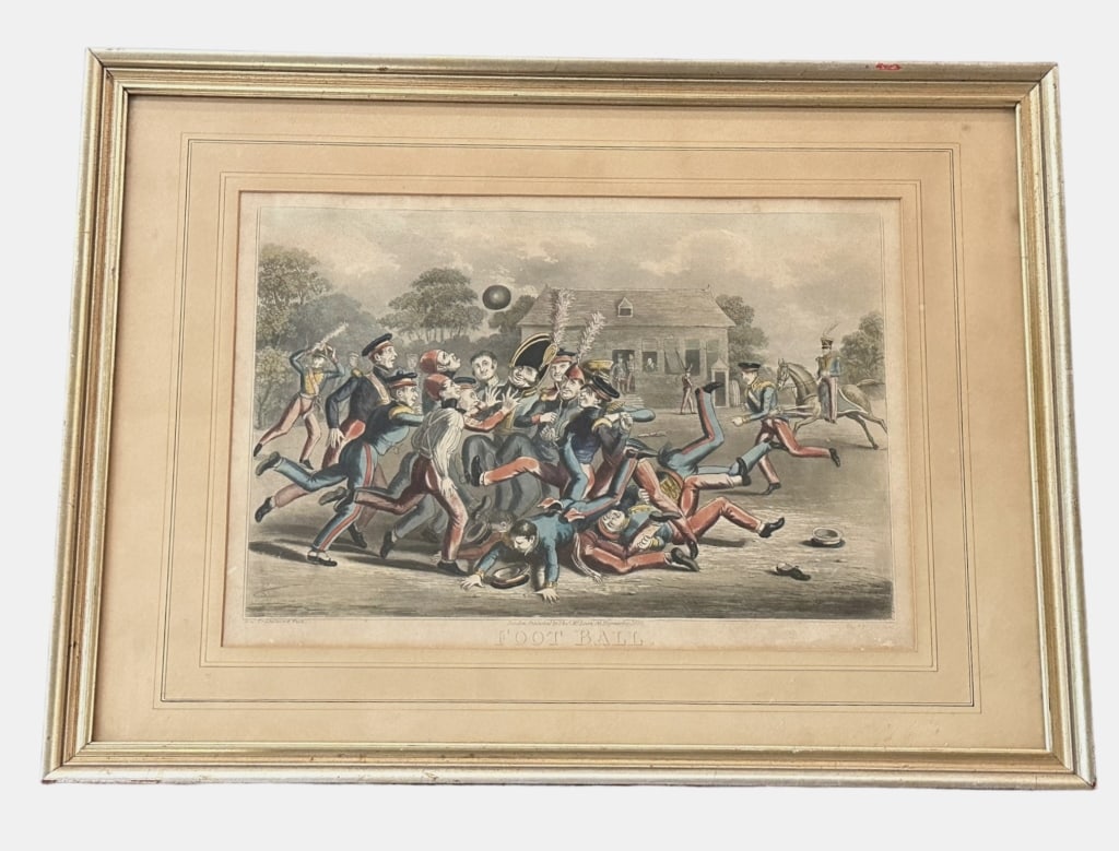 Foot Ball, after Robert Cruikshank (1 of 6)