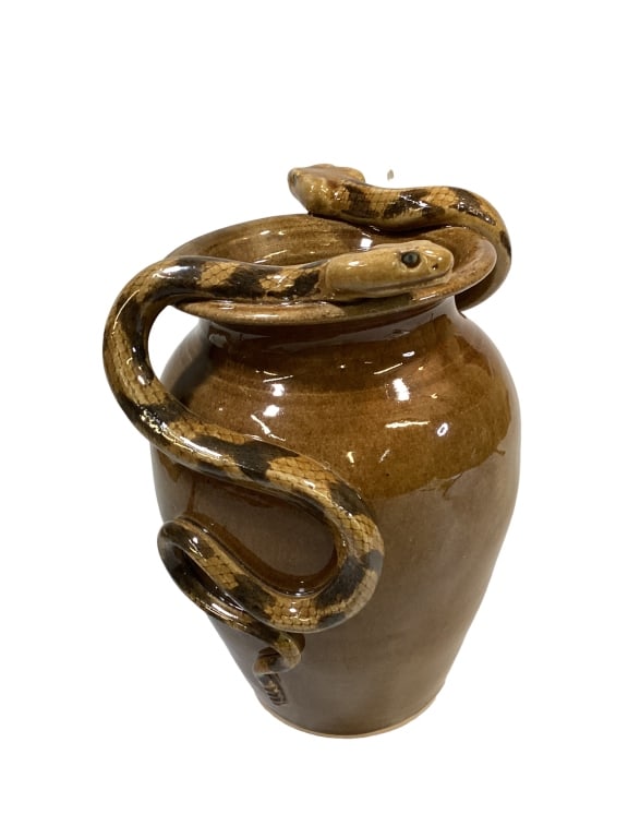 Otis Norris Double Snake Jar (1 of 4)