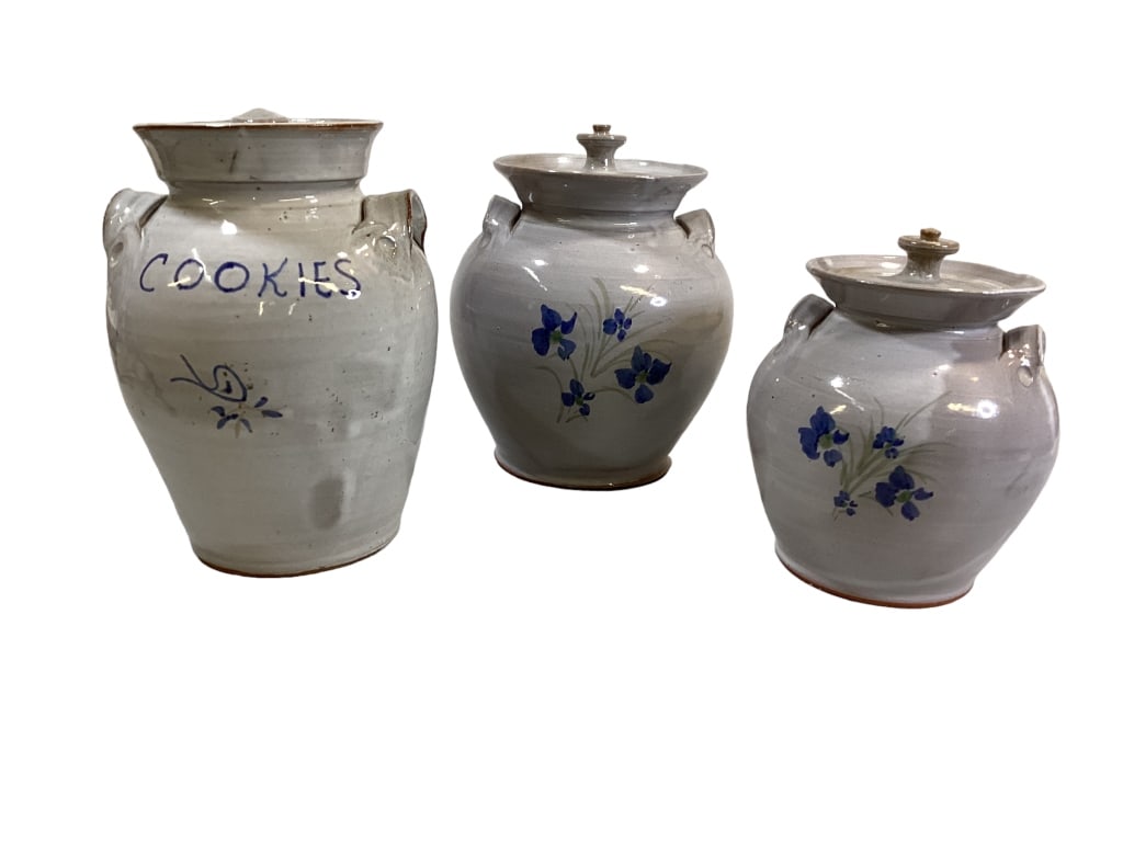 Billy Ray Hussey Cookie Jar, Canisters (1 of 6)