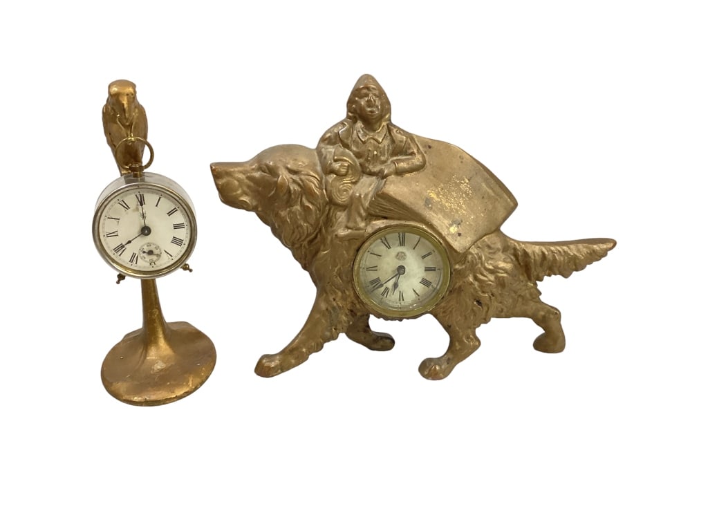 2 Vintage Table Clocks (1 of 5)