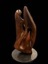 Monumental Wooden  Abstract Sculpture