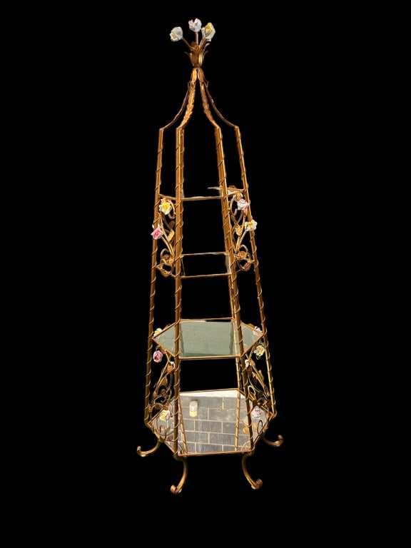 Vintage Iron Italian Etagere (1 of 3)