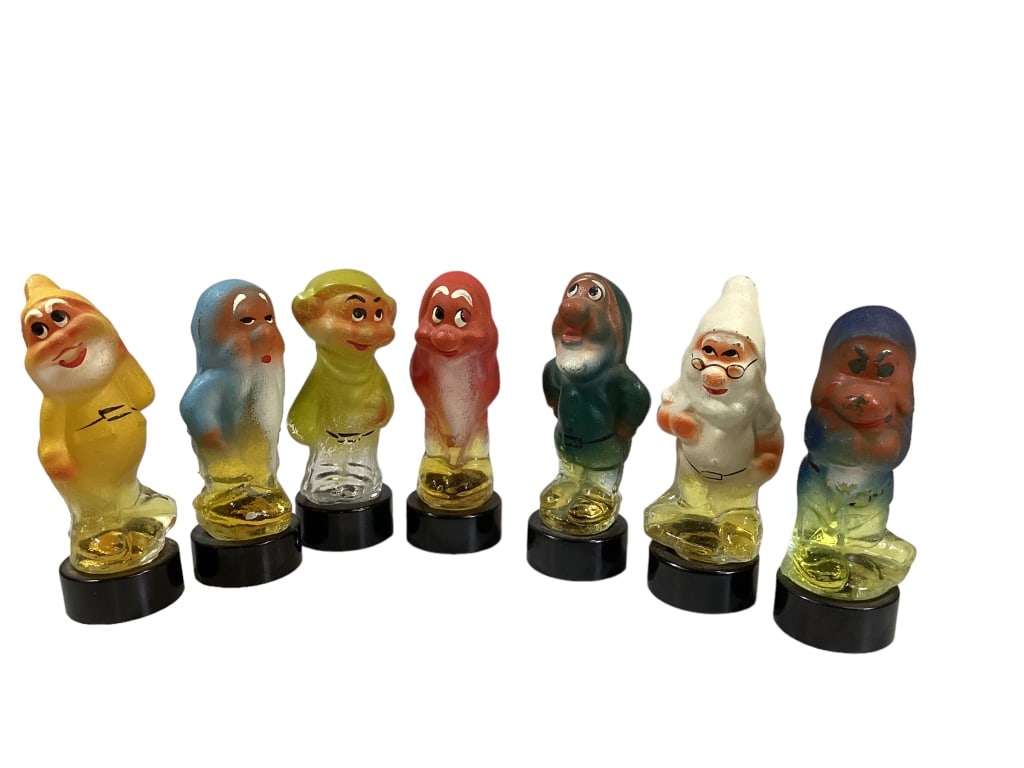 Set Russian Seven Dwarfs Perfume Bottles (1 of 4)
