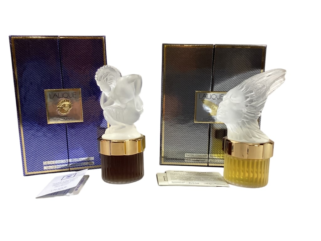 2 Lalique Perfume Flacons (1 of 8)
