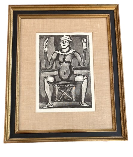 Clown Assis, after Georges Rouault (1 of 5)