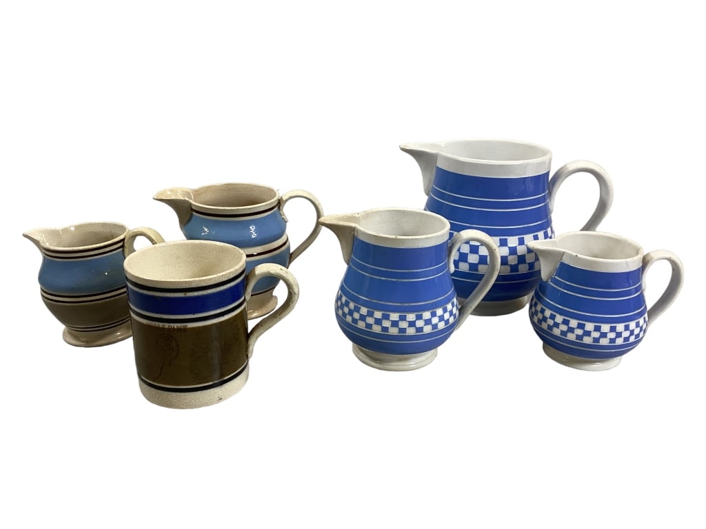 Six Pieces Mochaware, Villeroy and Boch (1 of 6)