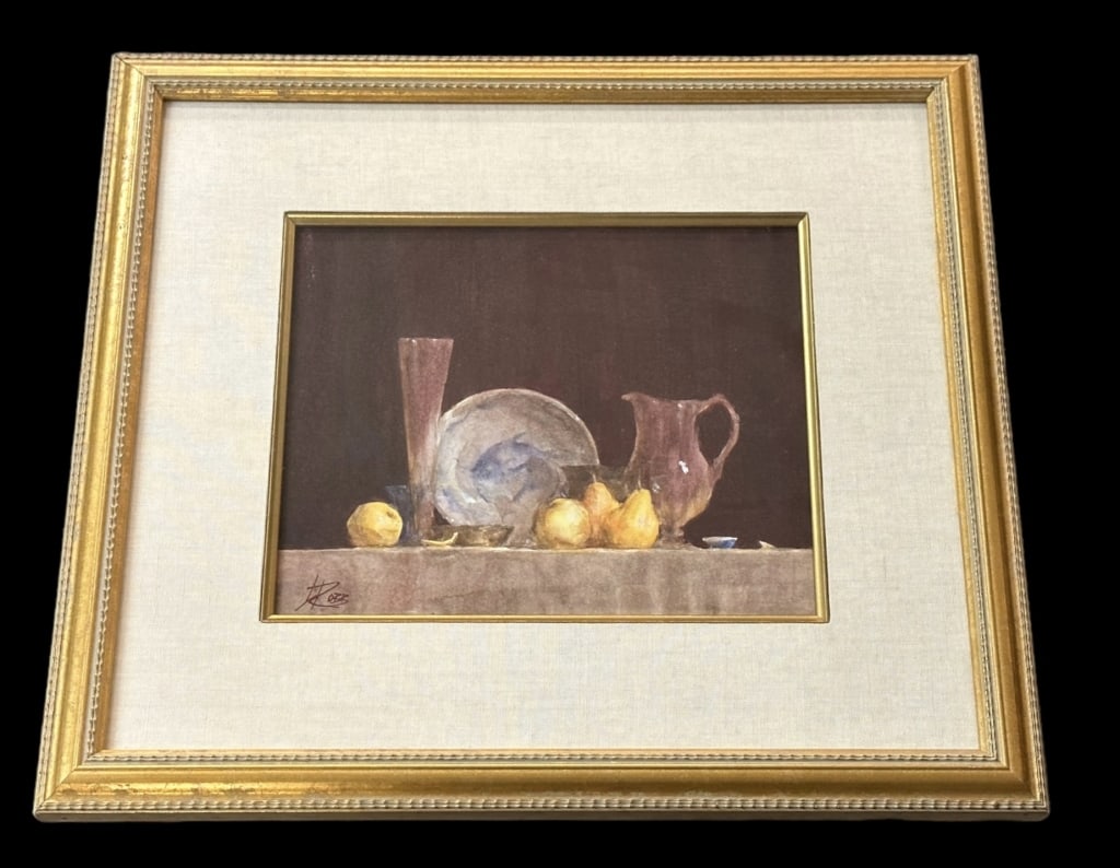 Still Life with Fish Bowl and Fruit, Laura Robb (1 of 5)