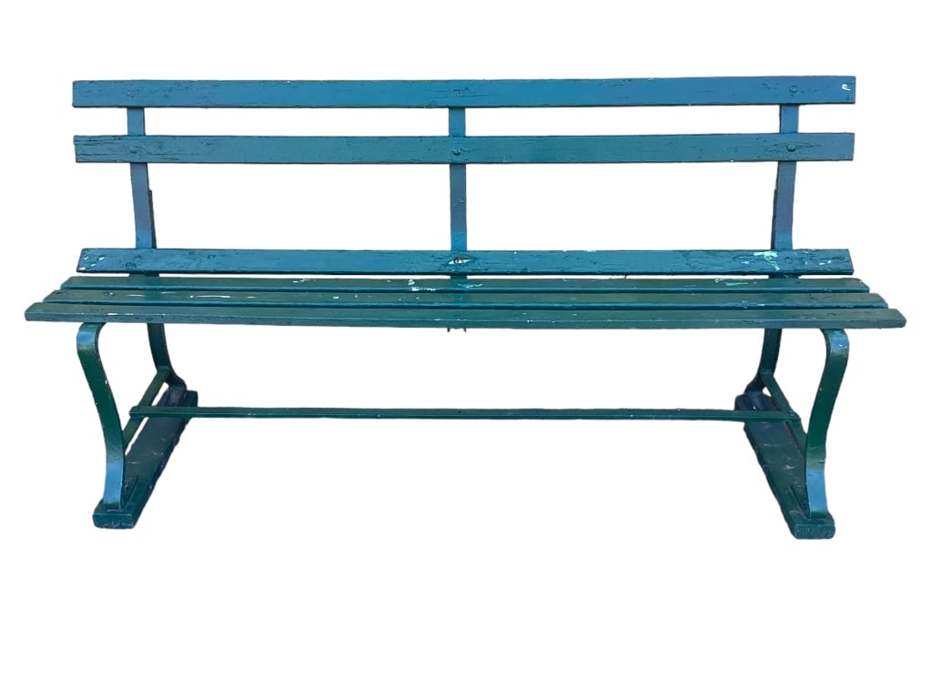 Wood & Iron  Park Bench (1 of 3)