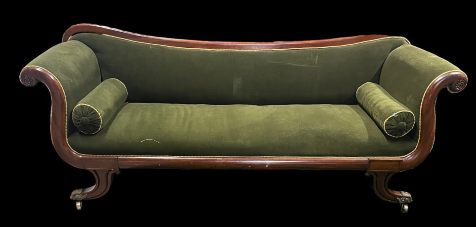 Classical Mahogany Parlor Sofa (1 of 3)