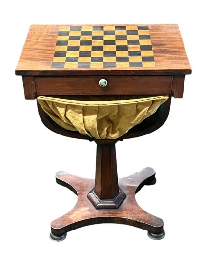 Classical Mahogany Games Table (1 of 3)