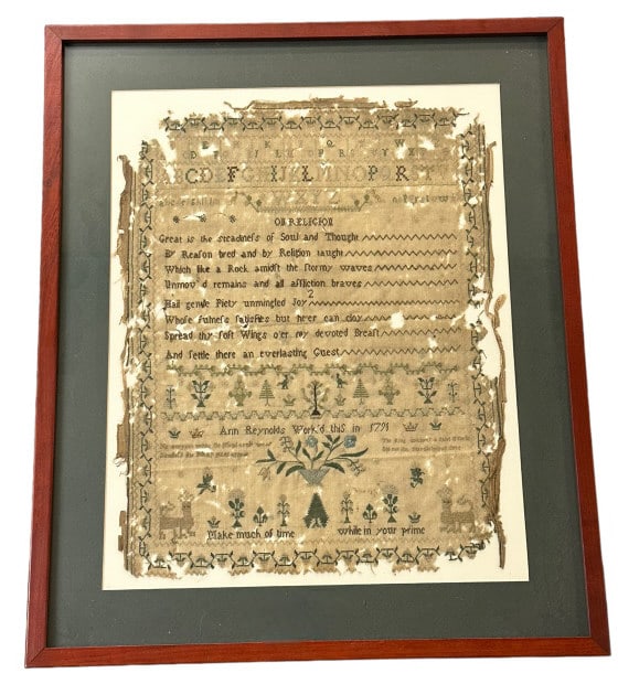 1795 Sampler Remnant (1 of 5)