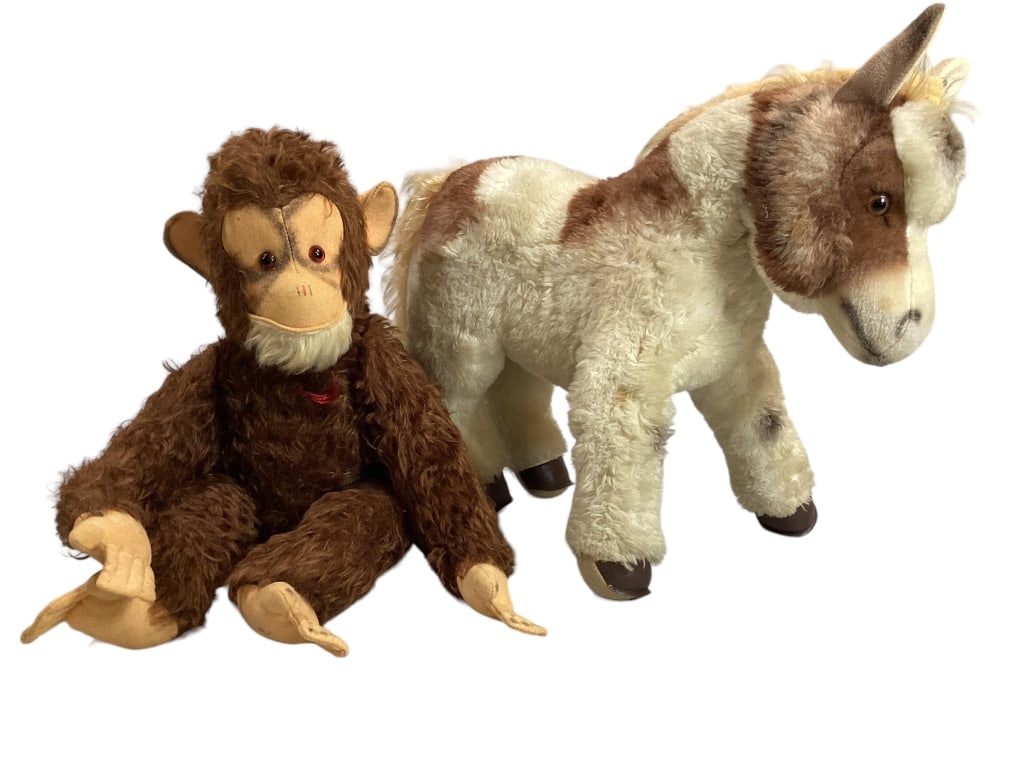Steiff Pony, Jacko the Chimp (1 of 4)