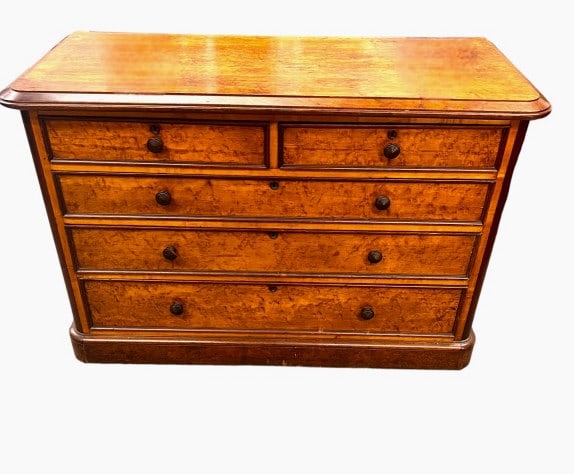 Birdseye Birch Cottage Chest (1 of 5)