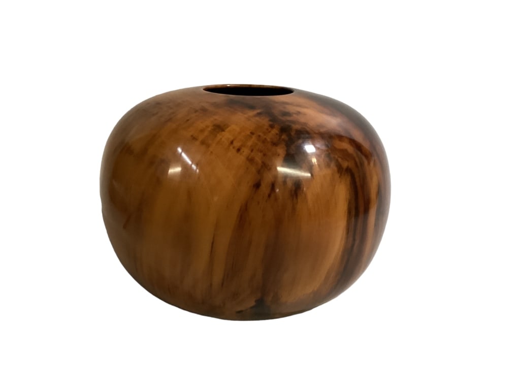 Moulthrop Tulipwood Turned Vase (1 of 5)