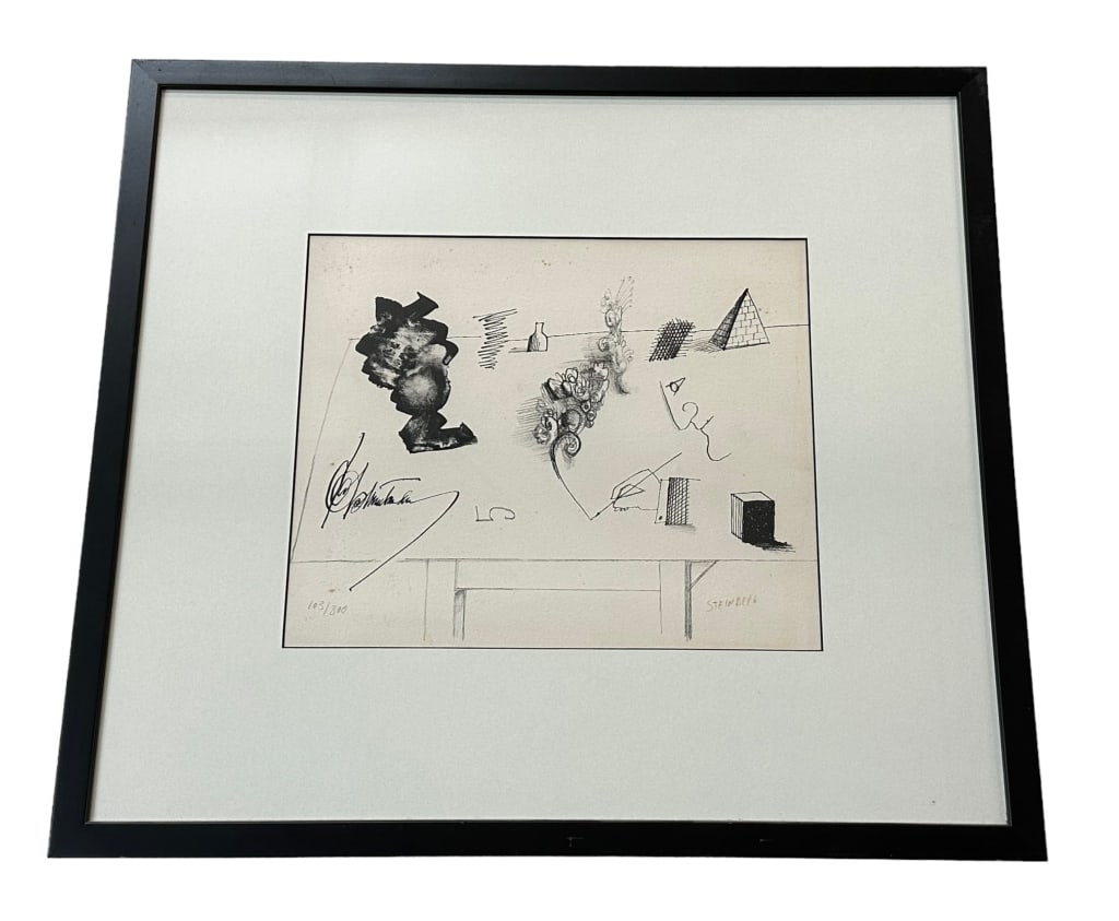Saul Steinberg Lithograph (1 of 6)