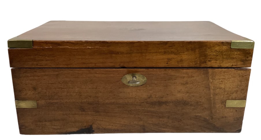 English Campaign Style Lap Desk (1 of 5)