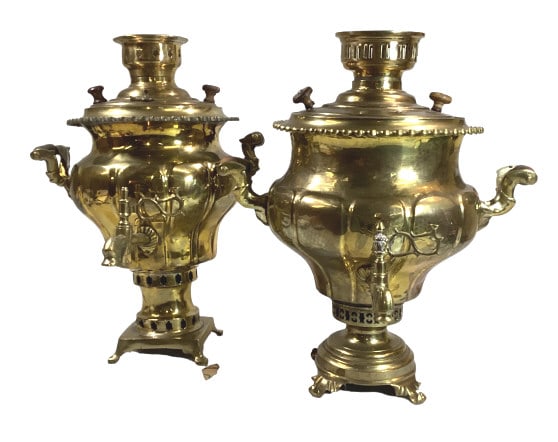 2 Brass Samovars (1 of 6)