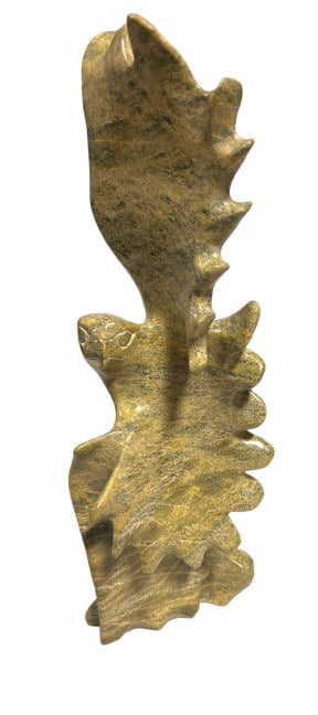 Hand Carved Inuit Sculpture by  Saila Kipanek (1 of 4)