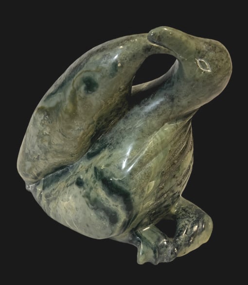 Inuit Cormorant Stone Carving (1 of 4)