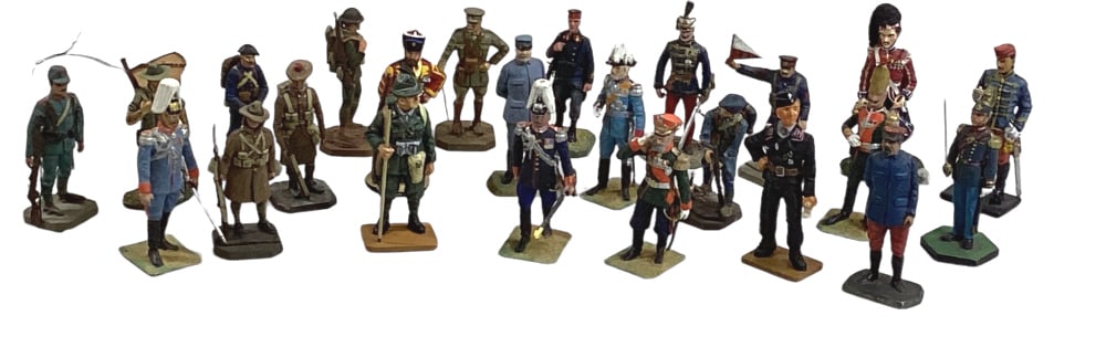 Collection of Cast Miniature Soldiers (1 of 4)