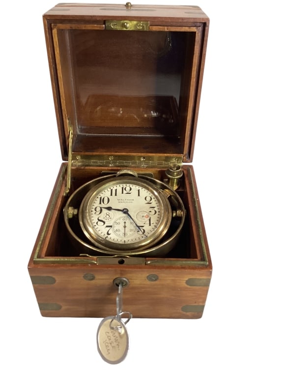 Waltham 8 Day Ships Clock (1 of 6)