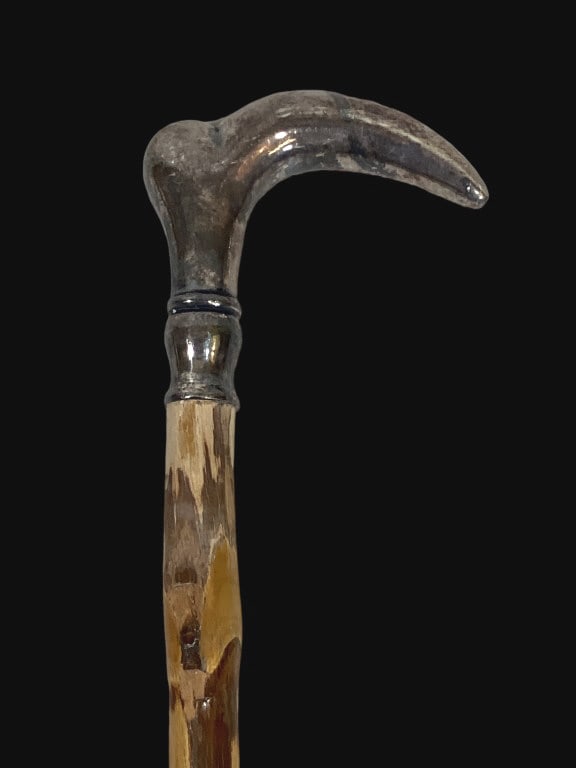 Fine Sterling Handle Gentleman?s Cane (1 of 4)