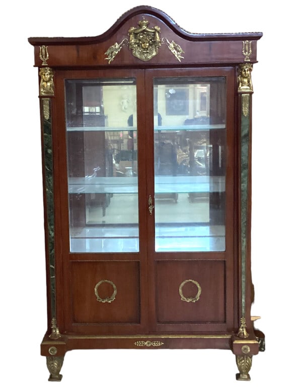 Neoclassical Style Curio Cabinet (1 of 5)