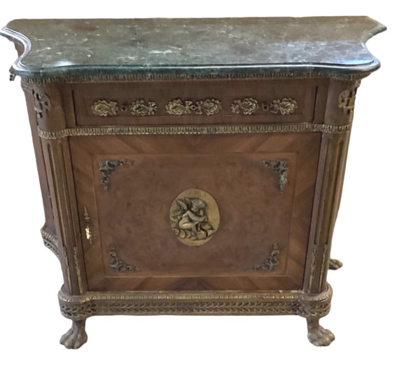 Rococo Style Marble Top  Chest (1 of 8)