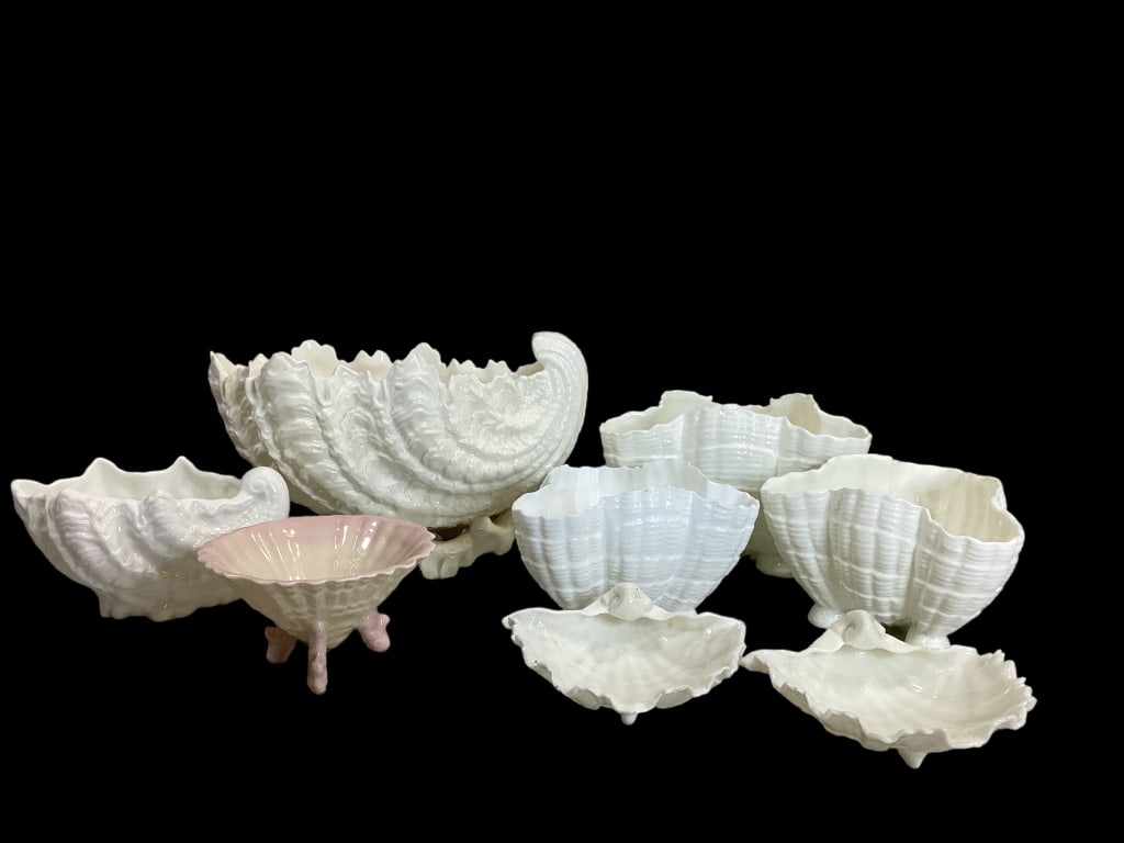 Collection of Shell Form Porcelain (1 of 6)