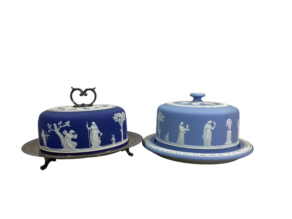 2 Wedgwood Jasperware Cheese Domes (1 of 7)