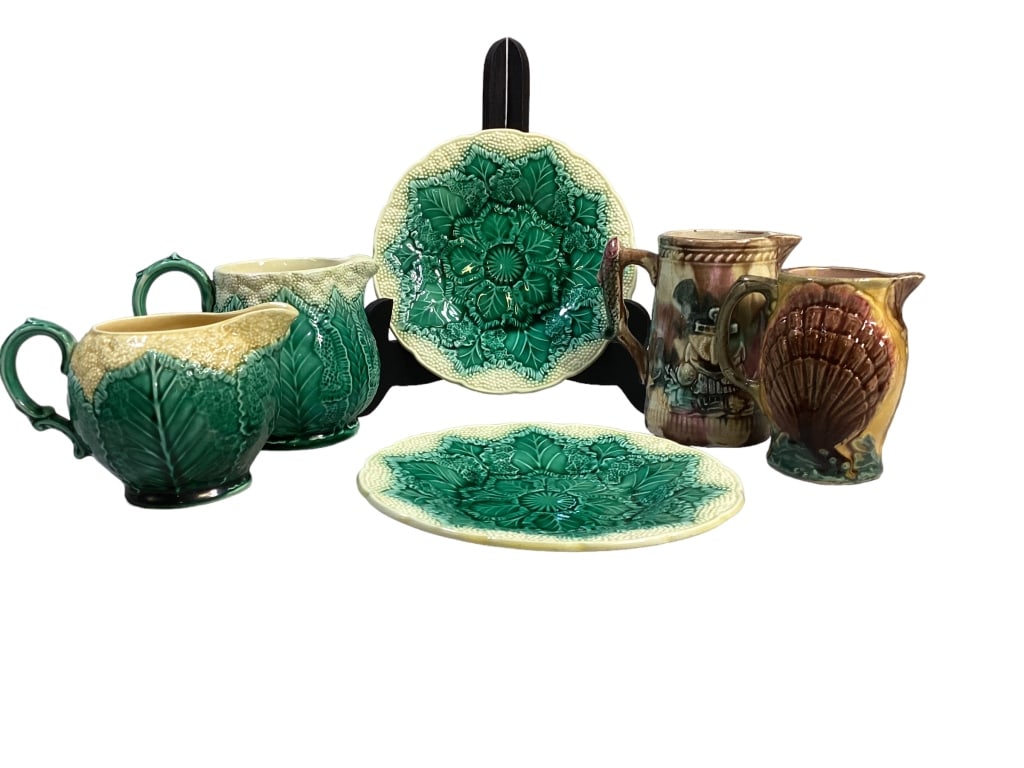 Six Pieces Majolica (1 of 4)