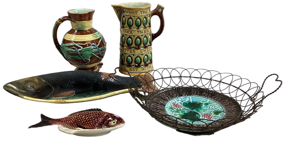 Five Pieces Majolica (1 of 7)