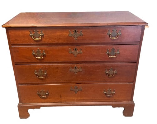 Cherry Chippendale Chest (1 of 6)