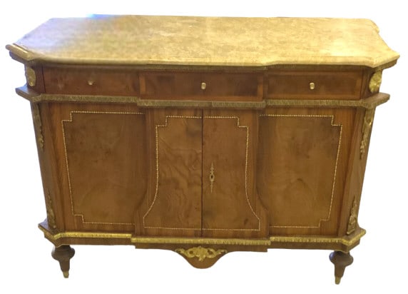 Italian Rococo Style Marble Top Server (1 of 8)