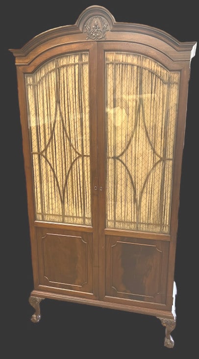Chippendale  Style Linen Wardrobe (1 of 6)