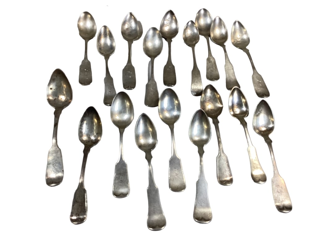 18 Coin Silver Spoons (1 of 4)
