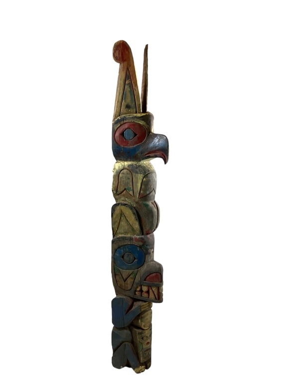 Carved Native American  Totem (1 of 7)
