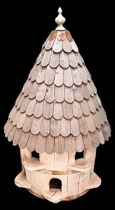 Vintage Dovecote Birdhouse (1 of 4)