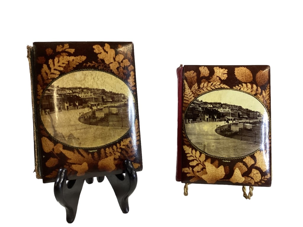 Two Mauchline Fern Ware Albums (1 of 8)