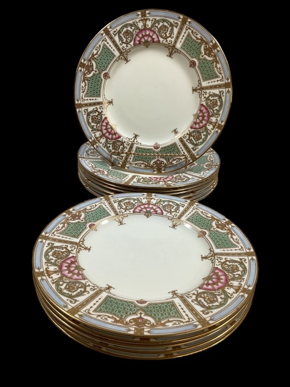 Set of 12 Royal Worcester Plates (1 of 3)